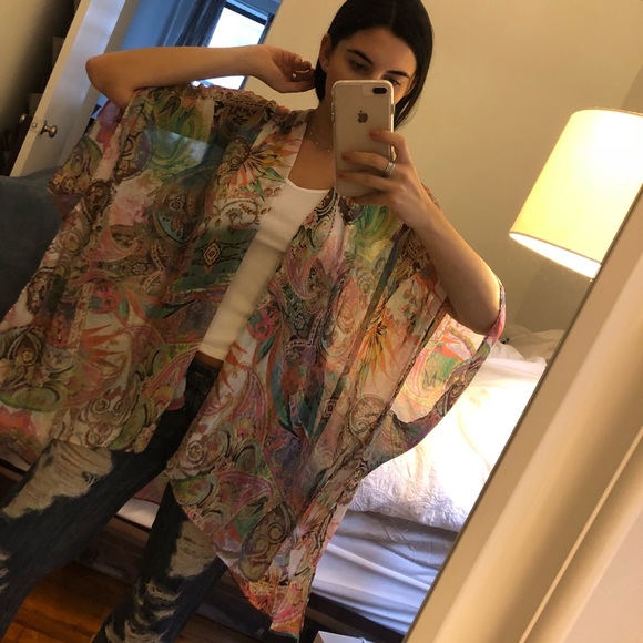 Printed kimono - Picture 3 of 5